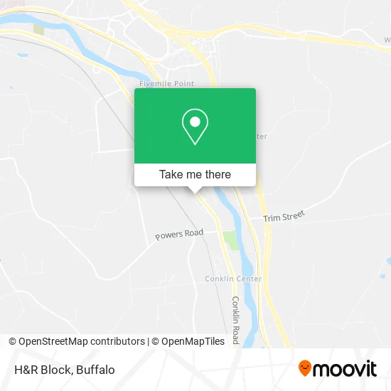 H&R Block map