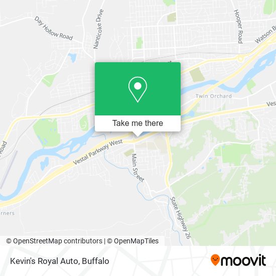 Mapa de Kevin's Royal Auto