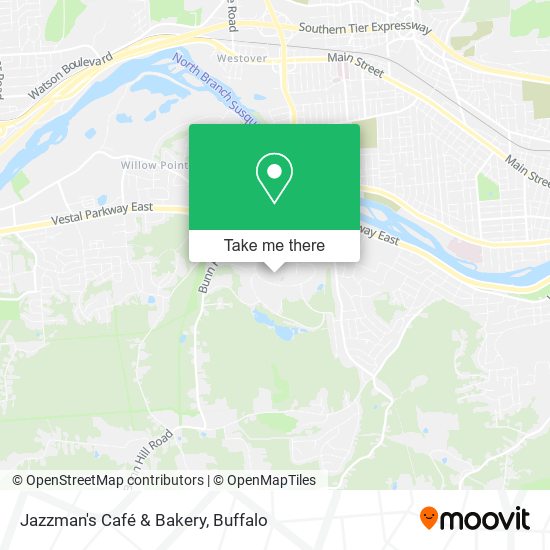 Mapa de Jazzman's Café & Bakery