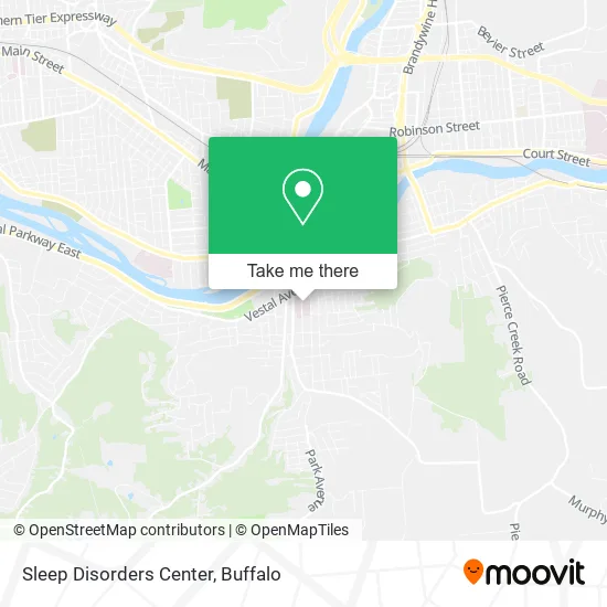Sleep Disorders Center map