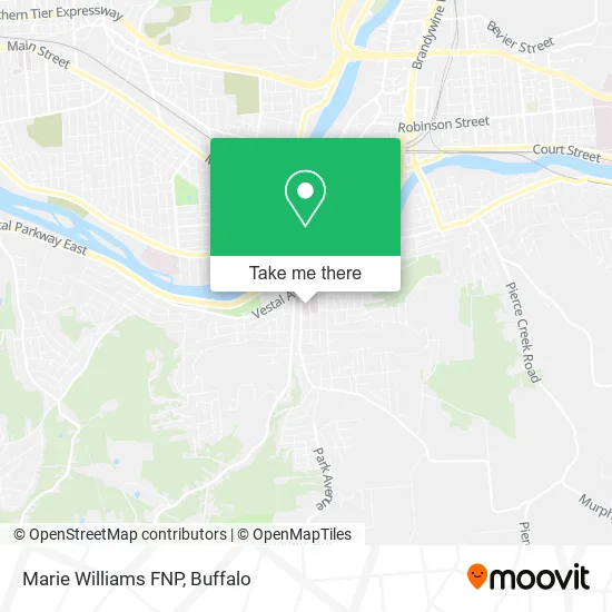 Marie Williams FNP map