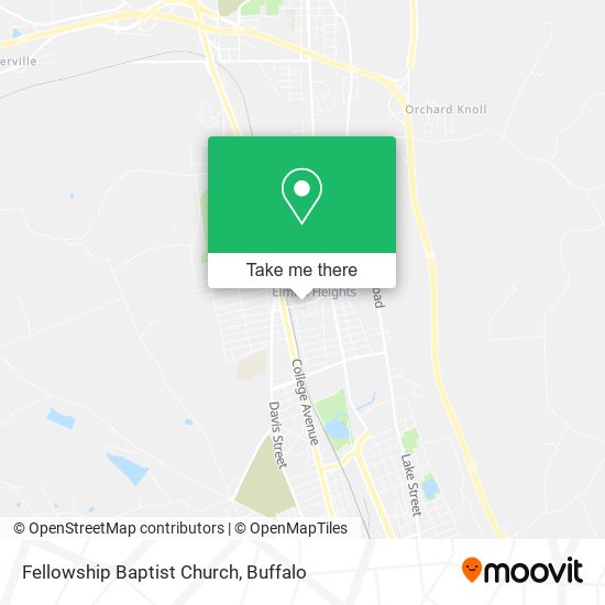 Fellowship Baptist Church map