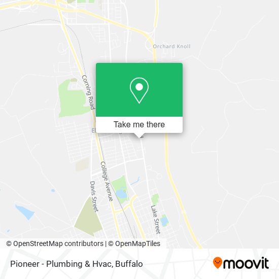 Mapa de Pioneer - Plumbing & Hvac