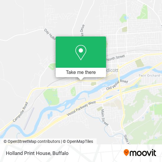 Holland Print House map