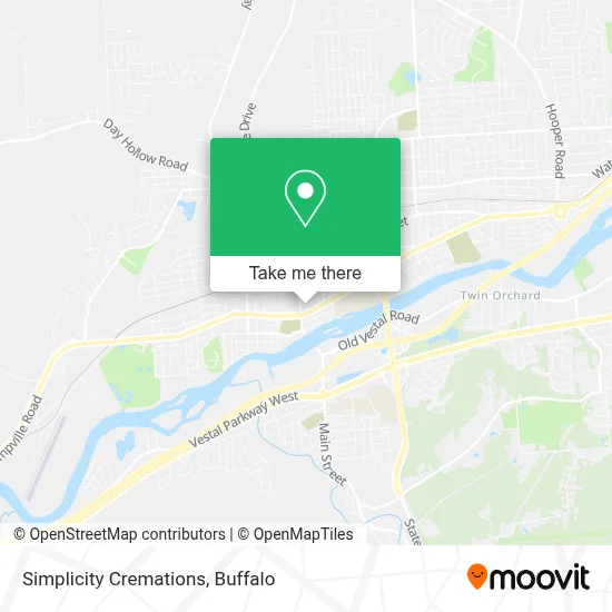 Simplicity Cremations map