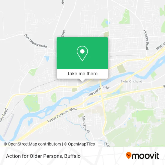 Action for Older Persons map