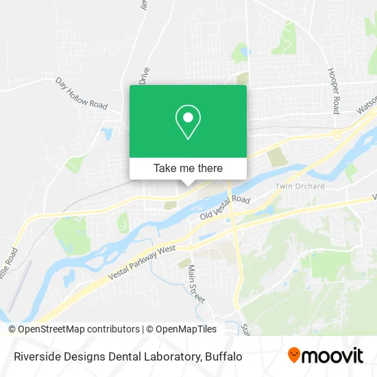 Riverside Designs Dental Laboratory map
