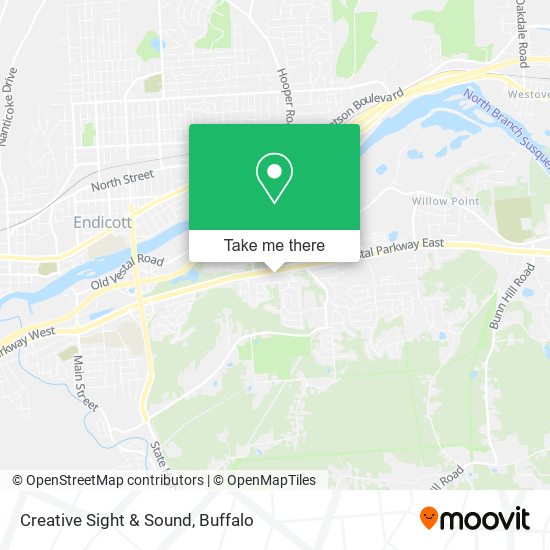 Creative Sight & Sound map