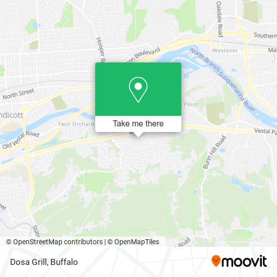 Dosa Grill map