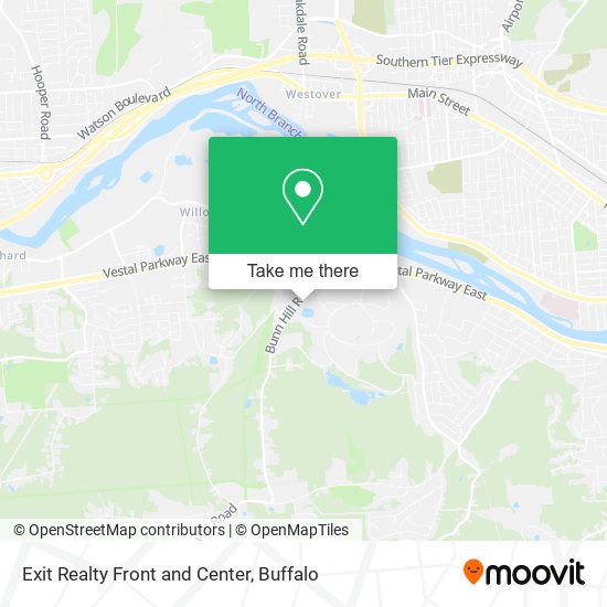 Exit Realty Front and Center map