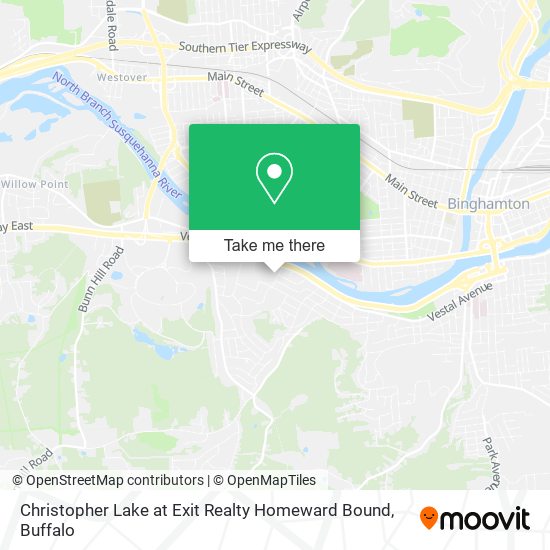 Christopher Lake at Exit Realty Homeward Bound map