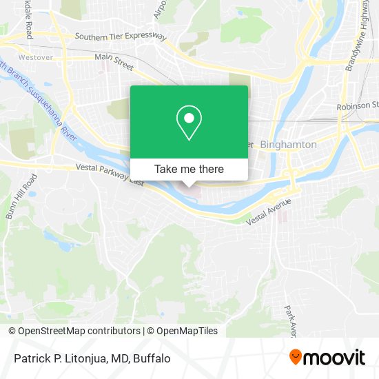Mapa de Patrick P. Litonjua, MD