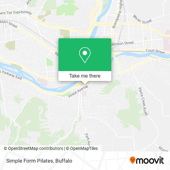Simple Form Pilates map