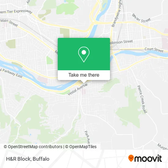H&R Block map