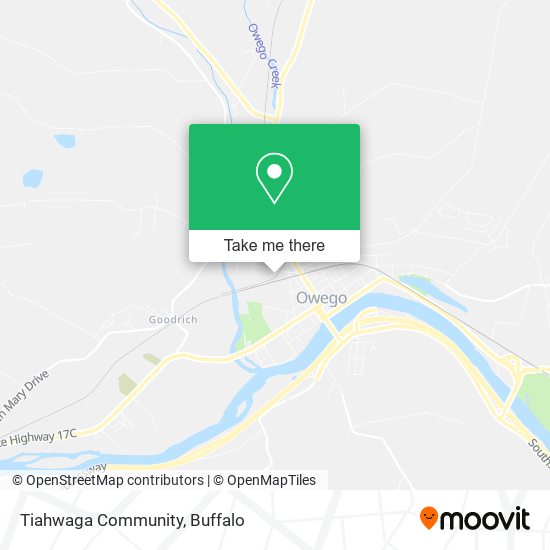 Mapa de Tiahwaga Community