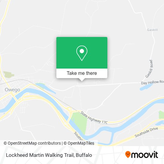 Mapa de Lockheed Martin Walking Trail