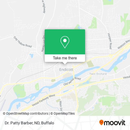 Dr. Patty Barber, ND map