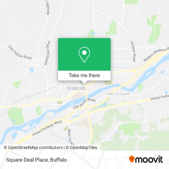 Mapa de Square Deal Place