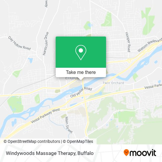 Mapa de Windywoods Massage Therapy