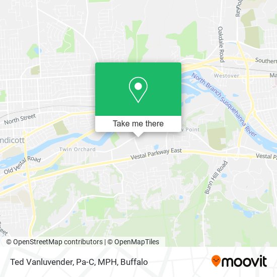 Ted Vanluvender, Pa-C, MPH map