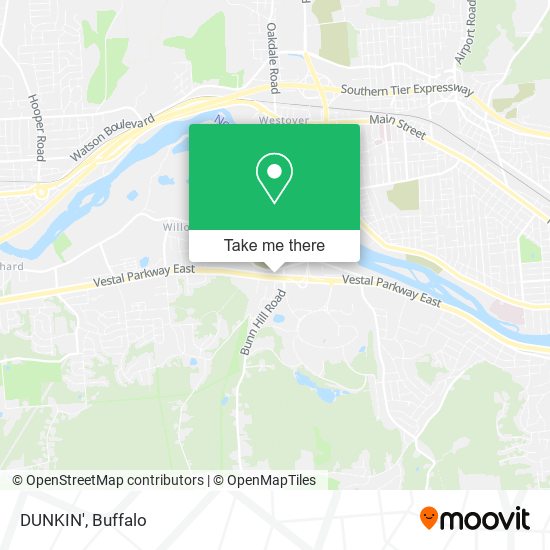 Mapa de DUNKIN'