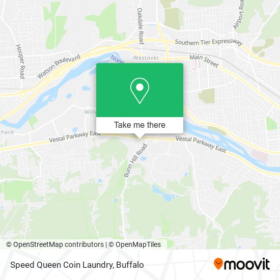 Mapa de Speed Queen Coin Laundry