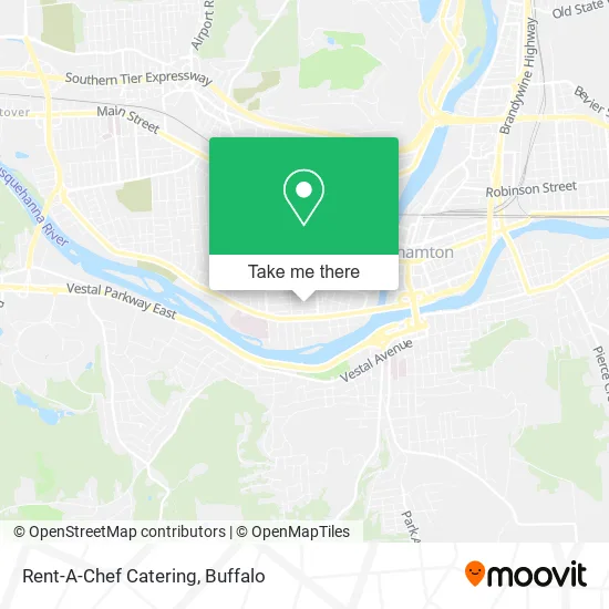 Rent-A-Chef Catering map