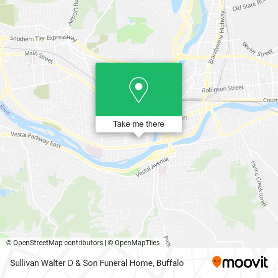 Sullivan Walter D & Son Funeral Home map