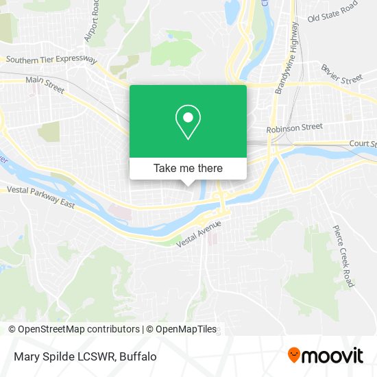 Mapa de Mary Spilde LCSWR