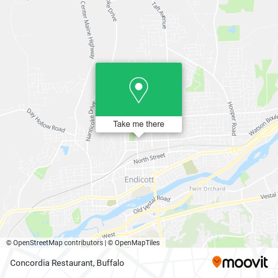 Mapa de Concordia Restaurant