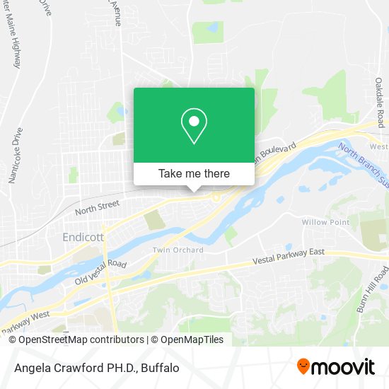 Angela Crawford PH.D. map