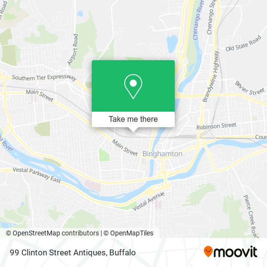 Mapa de 99 Clinton Street Antiques