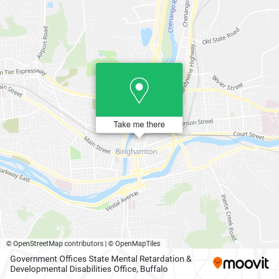 Mapa de Government Offices State Mental Retardation & Developmental Disabilities Office
