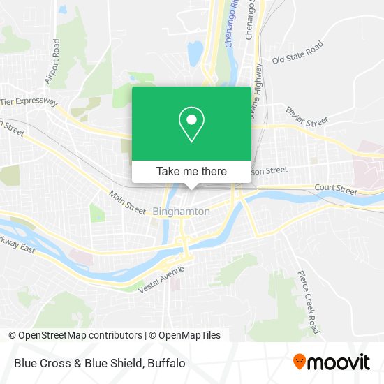 Blue Cross & Blue Shield map