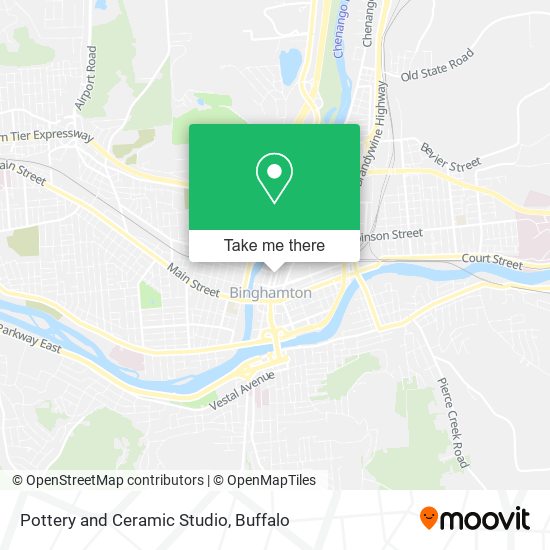 Pottery and Ceramic Studio map