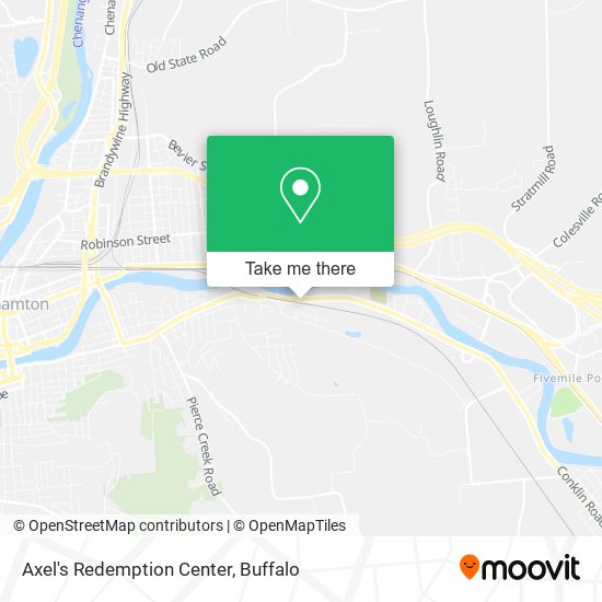 Axel's Redemption Center map