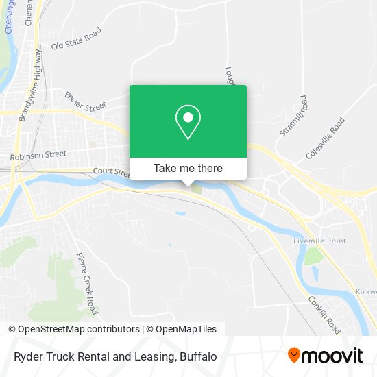 Ryder Truck Rental and Leasing map