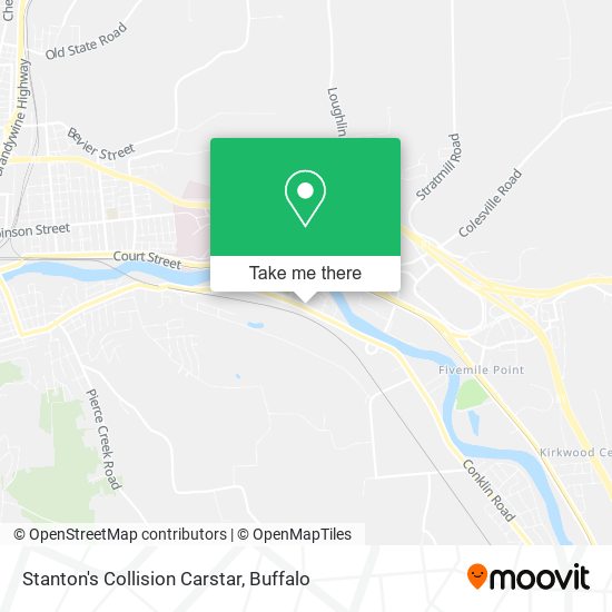 Mapa de Stanton's Collision Carstar