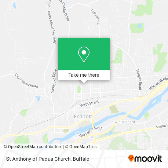 Mapa de St Anthony of Padua Church