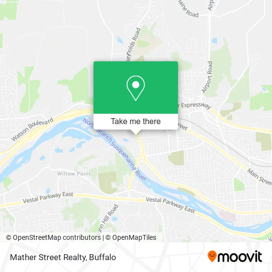 Mather Street Realty map