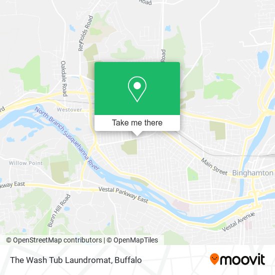 Mapa de The Wash Tub Laundromat