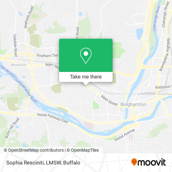 Sophia Resciniti, LMSW map