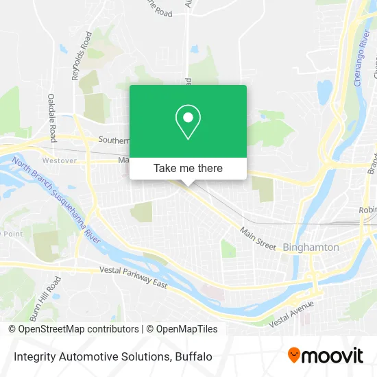 Integrity Automotive Solutions map