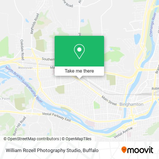 William Rozell Photography Studio map