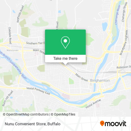 Mapa de Nunu Convenient Store