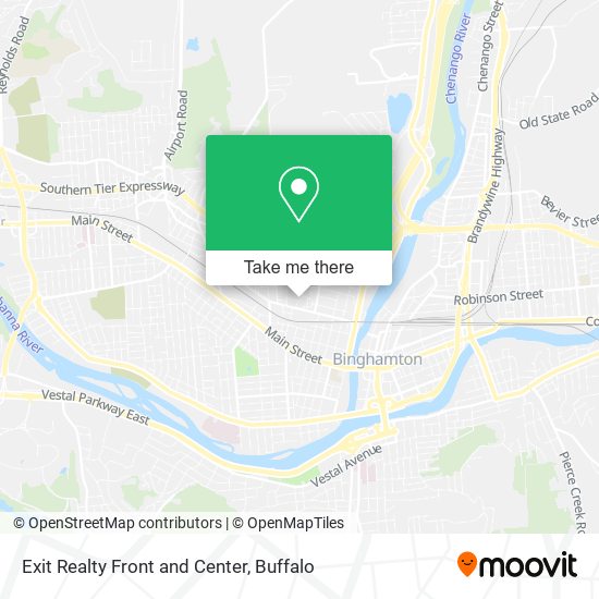 Mapa de Exit Realty Front and Center