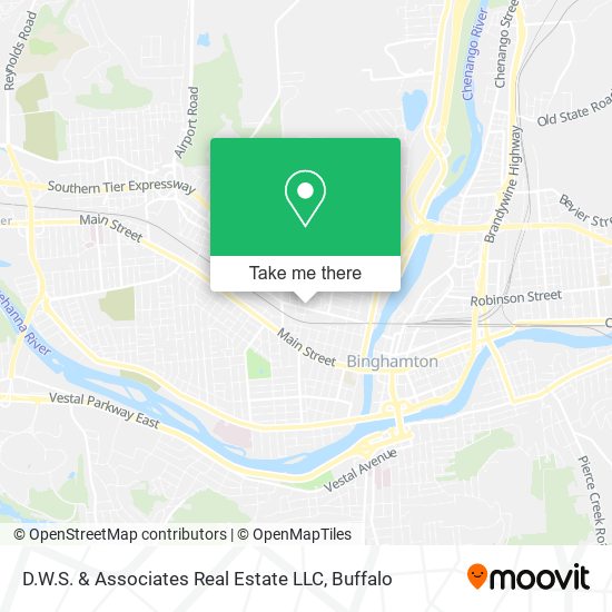 D.W.S. & Associates Real Estate LLC map