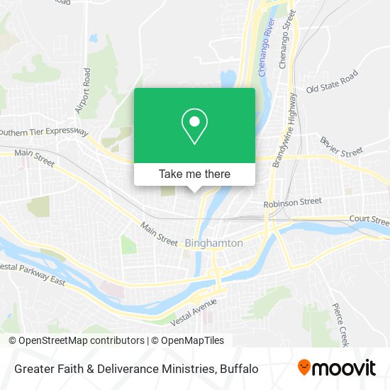 Mapa de Greater Faith & Deliverance Ministries
