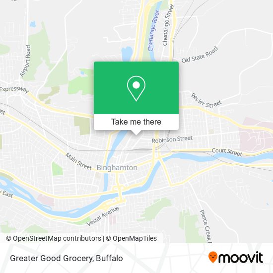 Greater Good Grocery map