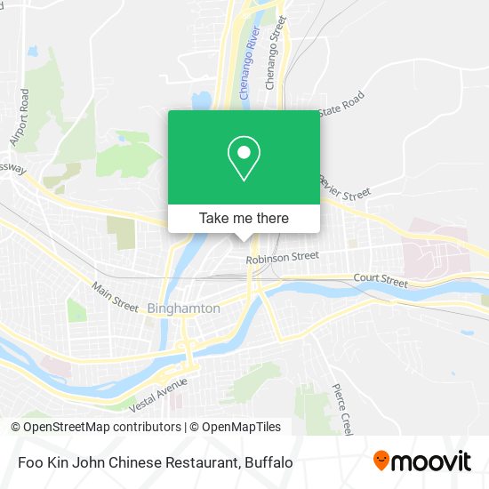 Foo Kin John Chinese Restaurant map